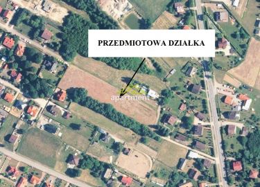 Wierzchosławice, 599 000 zł, 43 ar, droga dojazdowa asfaltowa
