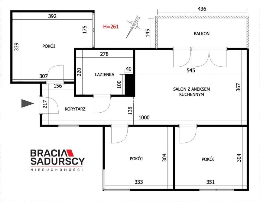 Nowoczesny 4-pokojowy apartament, Nowy Bieżanów miniaturka 3
