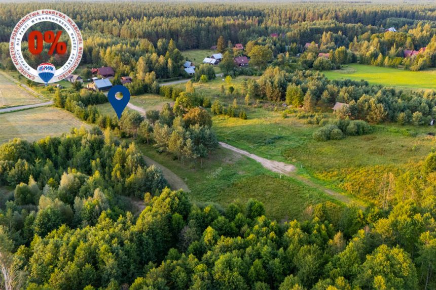 Działka budowlana nad jeziorem k/Augustowa miniaturka 2