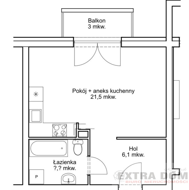 Goleniów, 280 000 zł, 32.3 m2, parter miniaturka 12