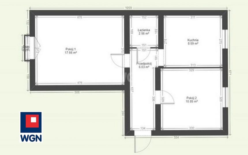 Trzebinia, 315 000 zł, 45.11 m2, z balkonem miniaturka 3