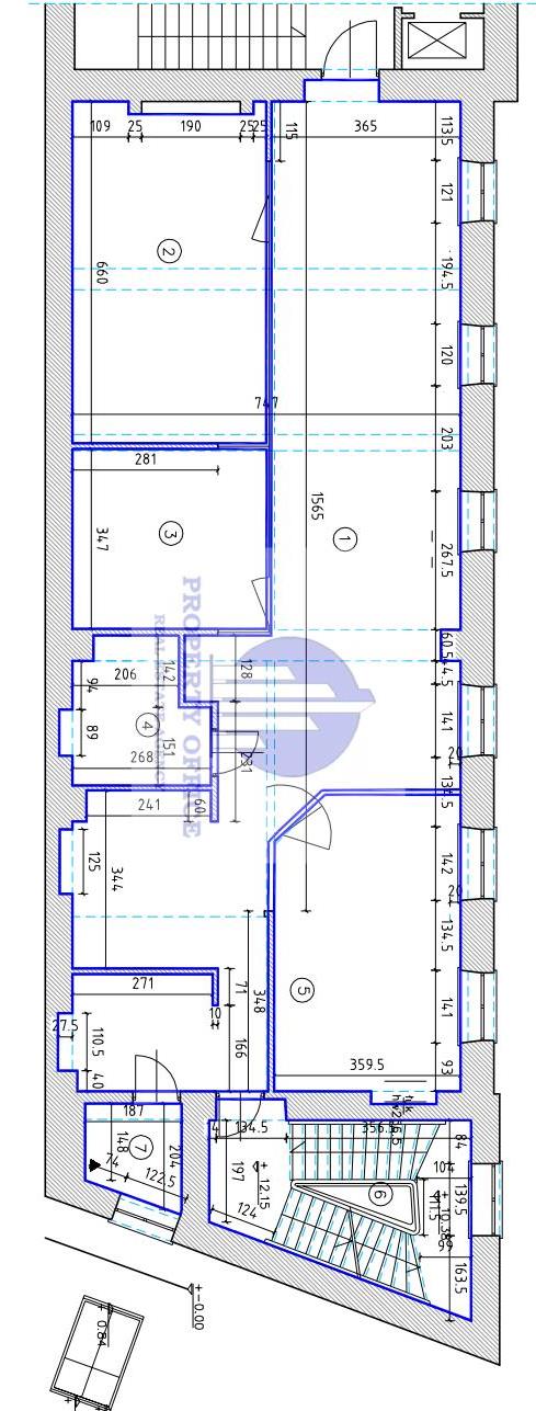 Śródmieście: biuro 142 m2 - zdjęcie 1