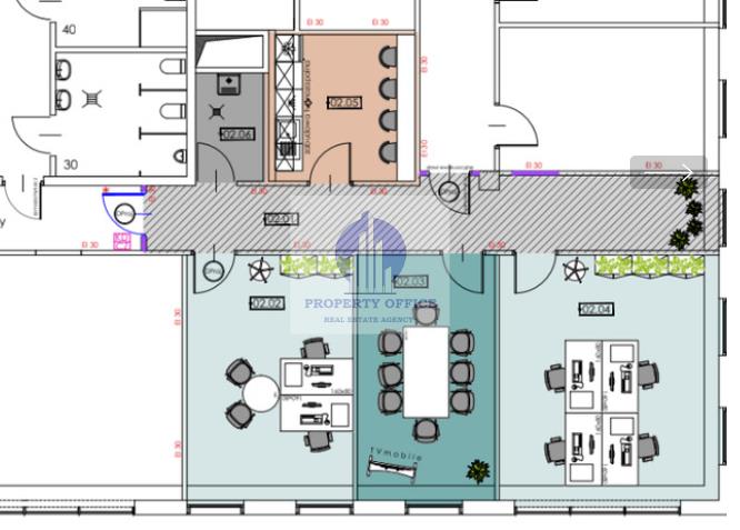 Ochota: biuro 123,38 m2 miniaturka 2