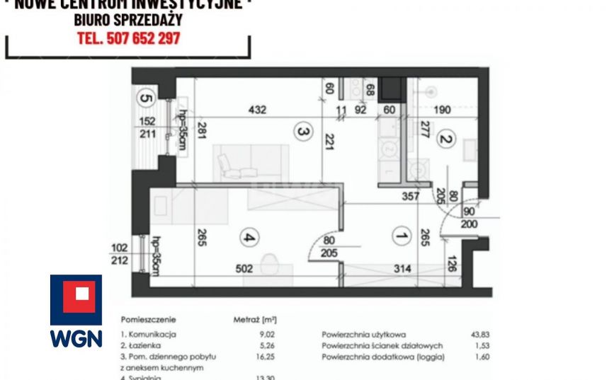 Lublin Węglin Południowy, 444 528 zł, 45.36 m2, z garażem miniaturka 1