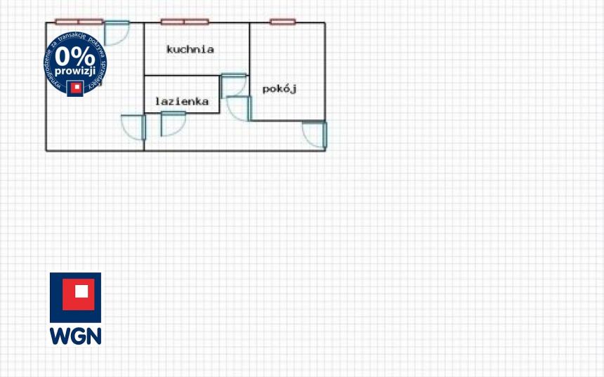 Szczecin Niebuszewo, 355 000 zł, 38.4 m2, M2 miniaturka 3