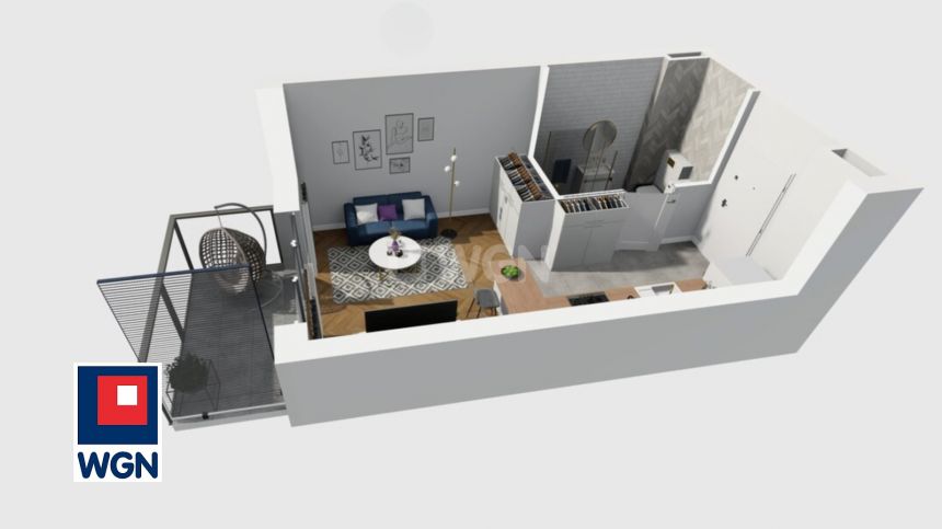 Gdańsk Śródmieście, 358 173 zł, 25.37 m2, do wykończenia miniaturka 6