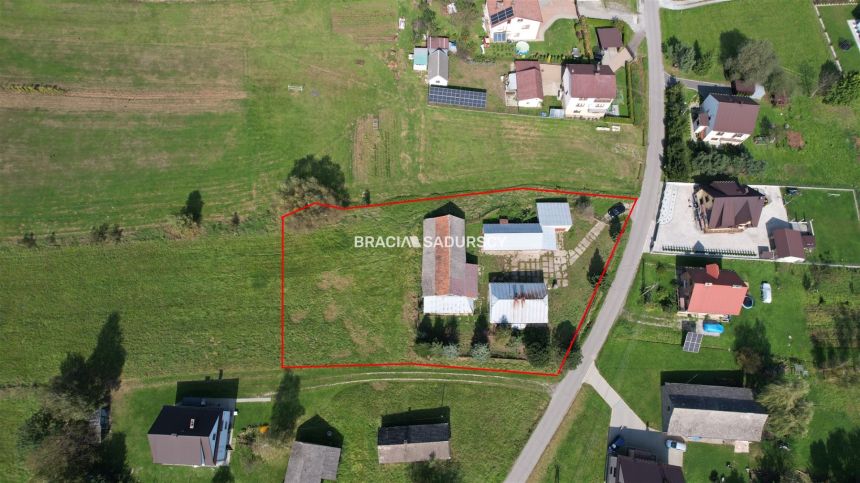 Gnojnik, Działka budowlana o pow.: 2700 m2 miniaturka 3