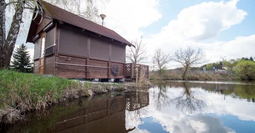 Dom z sauną, łowisko, 6 stawów rybnych miniaturka 19