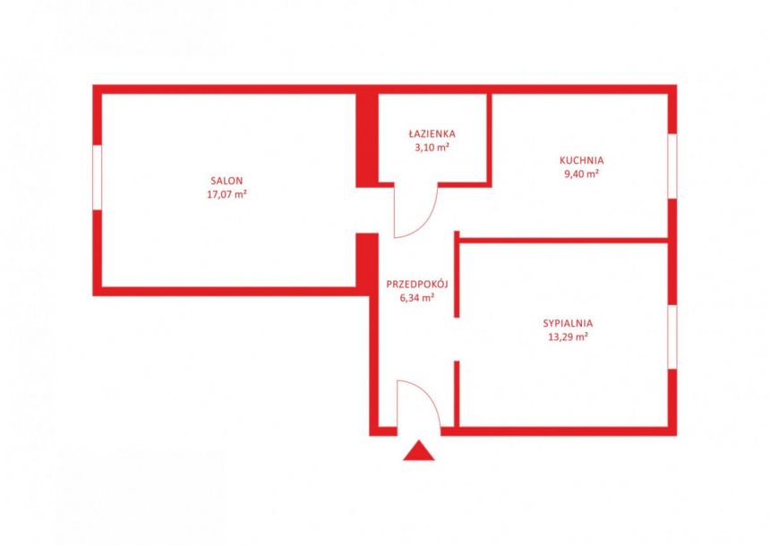 Bydgoszcz Leśne, 319 000 zł, 49.29 m2, pietro 1 miniaturka 11