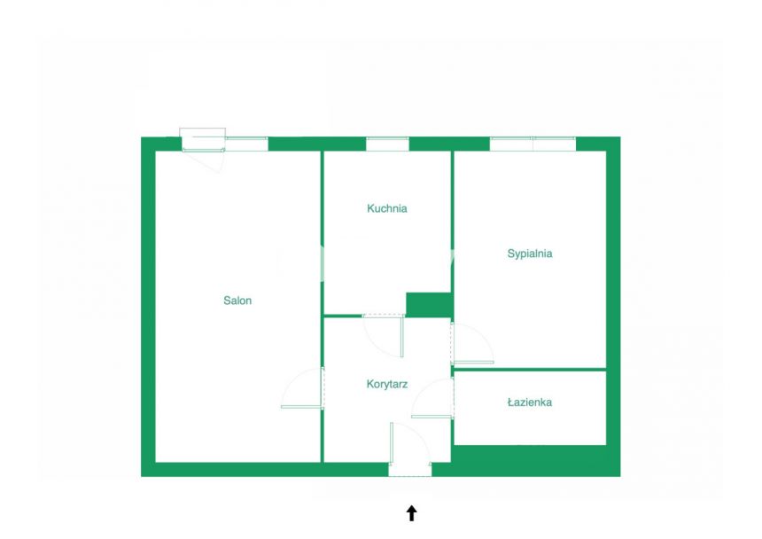 Gdańsk Oliwa, 550 000 zł, 41 m2, z balkonem miniaturka 17