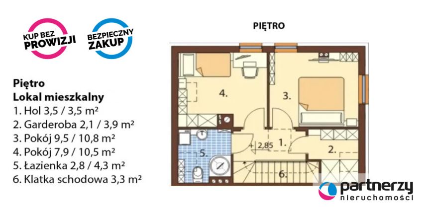 Skowarcz, 550 000 zł, 72.96 m2, ogrzewanie gazowe miniaturka 4