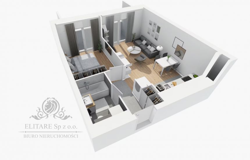 Mieszkanie 42,78m2 w Nowej inwestycji blisko Dworca Głównego miniaturka 7