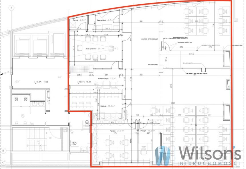 Warszawa Mokotów, 30 130 zł, 292.38 m2, 6 pokoi miniaturka 11