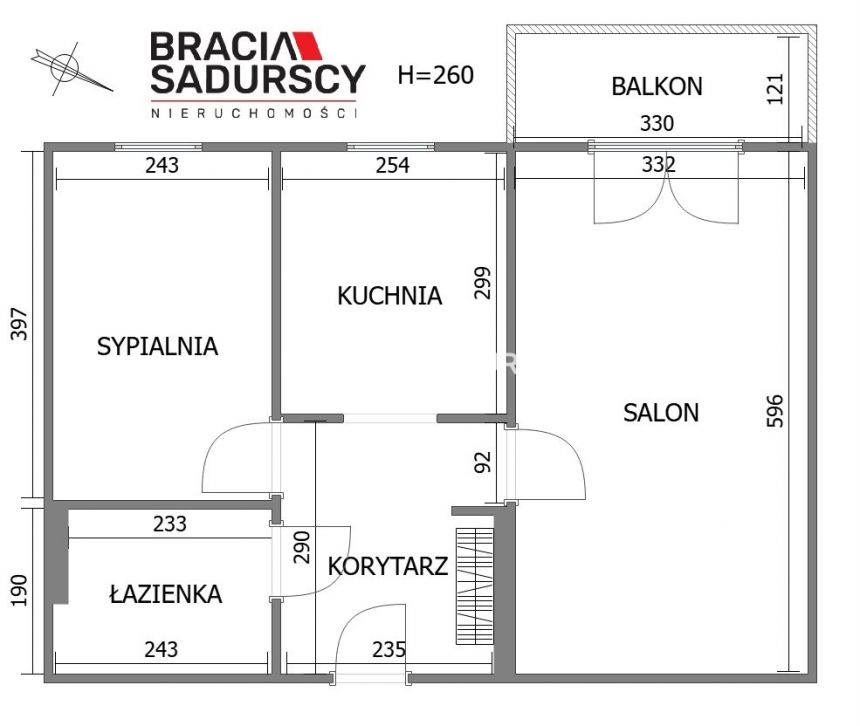 Podgórze Duchackie, 2 osobne pokoje, 49 m2 miniaturka 10