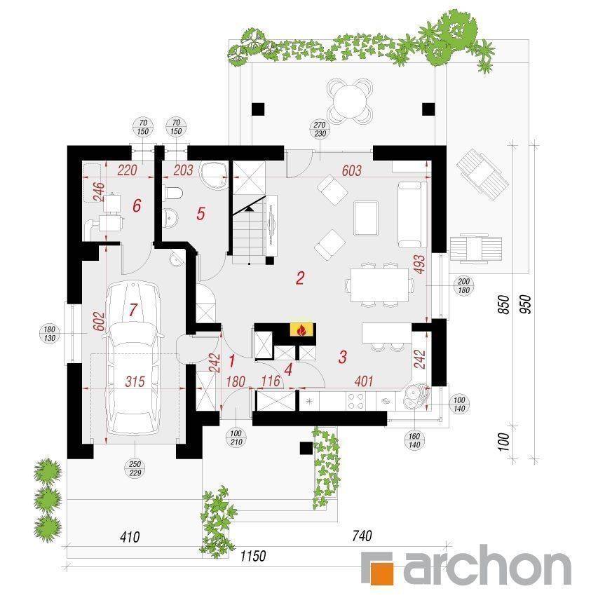 Dom wolnostojący ZG-Ochla działka 755m2. miniaturka 4