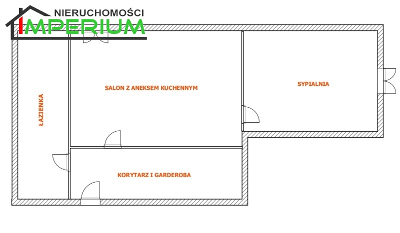 Nowy Sącz, 337 500 zł, 45.23 m2, 3 pokojowe miniaturka 2