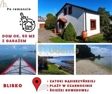 Dom i garaż nad wodą - światłowód
