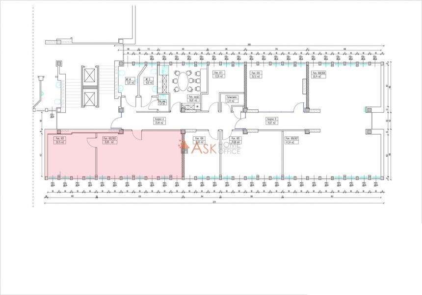 Wrocław Krzyki, 4 144 zł, 56 m2, biurowy miniaturka 14
