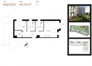 Apartament na Prądniku Białym, Kraków miniaturka 3
