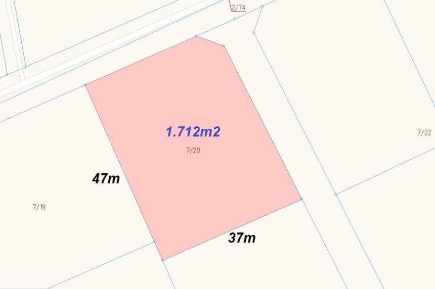 Działka pod zabudowę letniskową 1712m2 Bogaczewo miniaturka 3