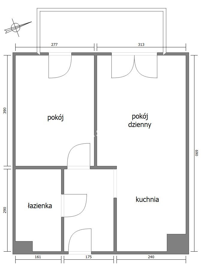 DO WYNAJĘCIA ! 2-POKOJOWE UL. WROCŁAWSKA miniaturka 3