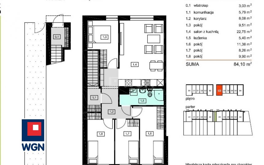 Oława, 599 000 zł, 84.1 m2, pietro 1 - zdjęcie 1