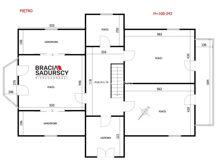 ZADBANY,WYSOKI STANDARD DOM OK 230 M2 miniaturka 42