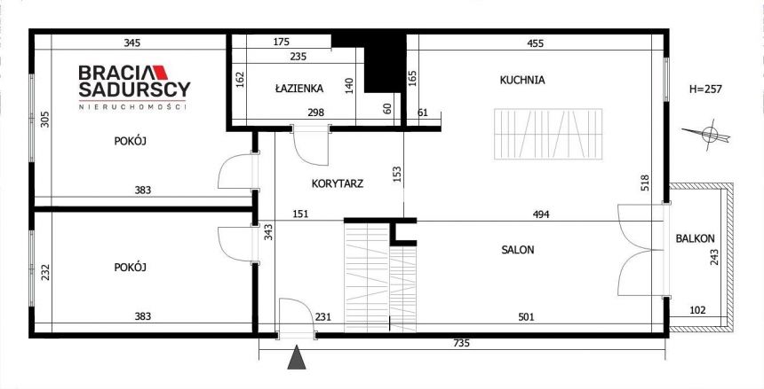 3 pokoje - Galicyjska - 57,3m2 miniaturka 40