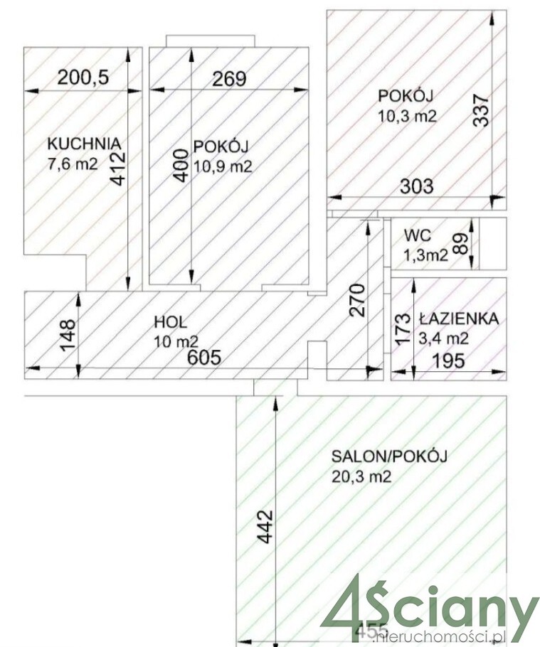 Warszawa Mokotów, 1 300 000 zł, 64 m2, parter miniaturka 15