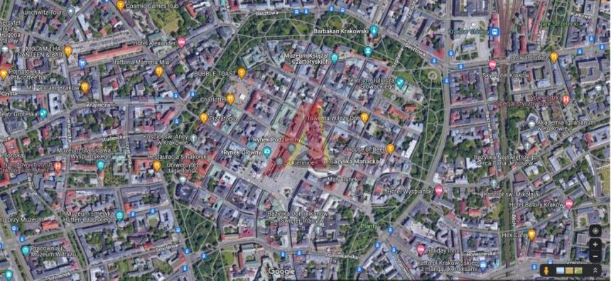 Kraków Stare Miasto, 4 000 000 zł, 232 m2, umeblowany miniaturka 1