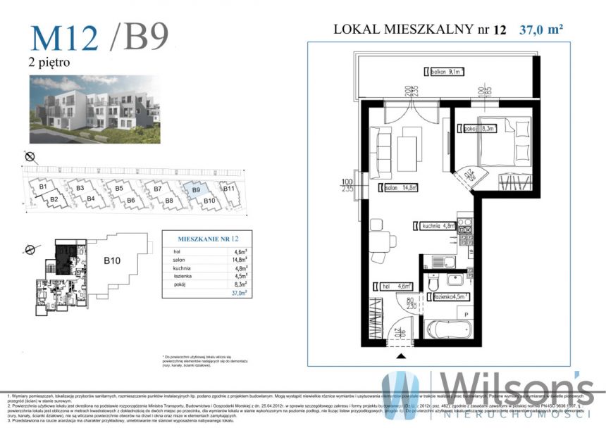 Rumia Przystań Rumia, 389 000 zł, 37 m2, z garażem miniaturka 3