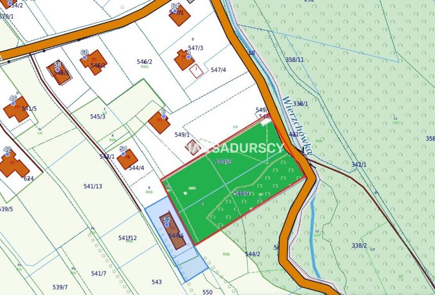 Przepiękna działka pod rezydencję gm. Zabierzów miniaturka 4