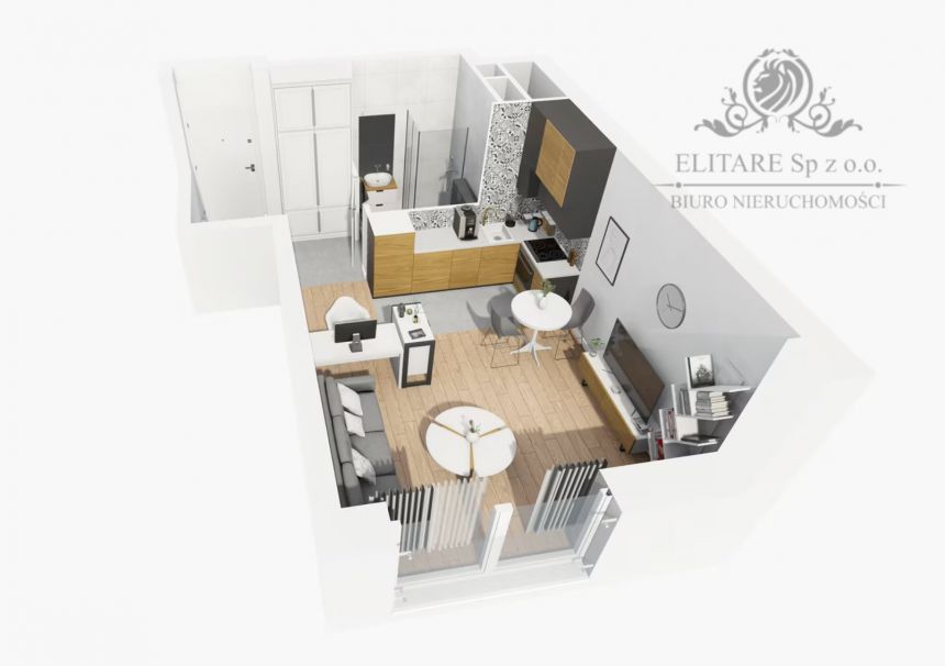 REZERWACJA/Mieszkanie 27,07m2 ,1 pok. w Centrum Wrocławia/Stare Miasto miniaturka 3