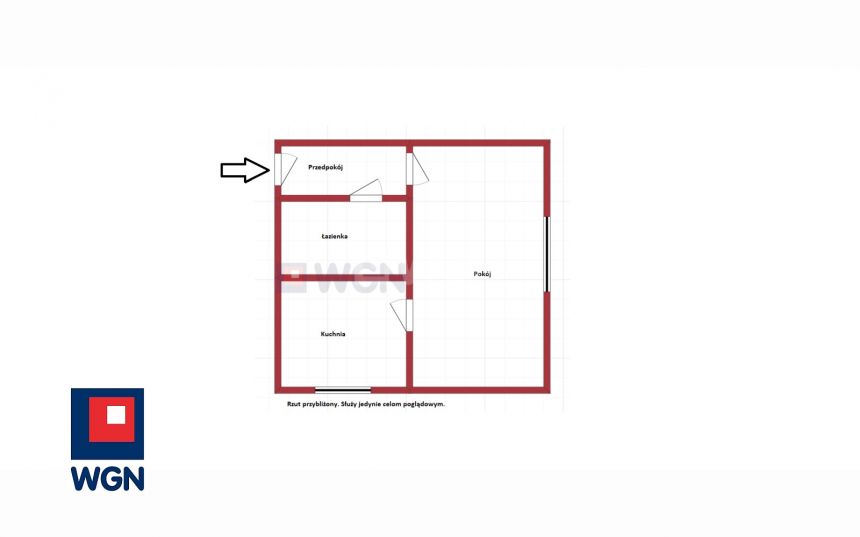 Orzesze Jaśkowice, 129 000 zł, 26.6 m2, do remontu - zdjęcie 1