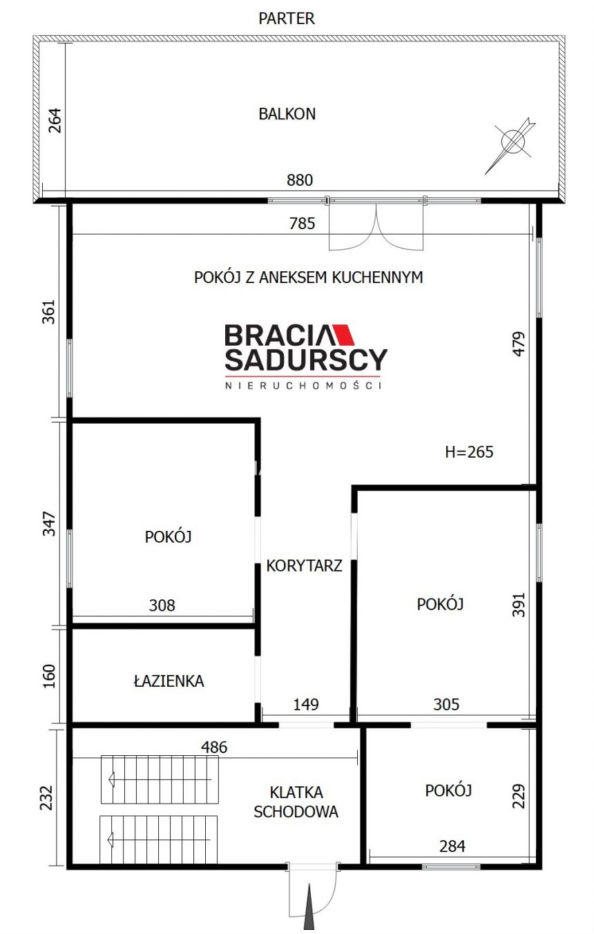 Apartament 3 pokoje, Przegorzały- Wola Justowska miniaturka 22