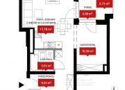 Mieszkanie 41,01m2 + ogórd i taras  widokiem na Odrę/Kleczków miniaturka 5