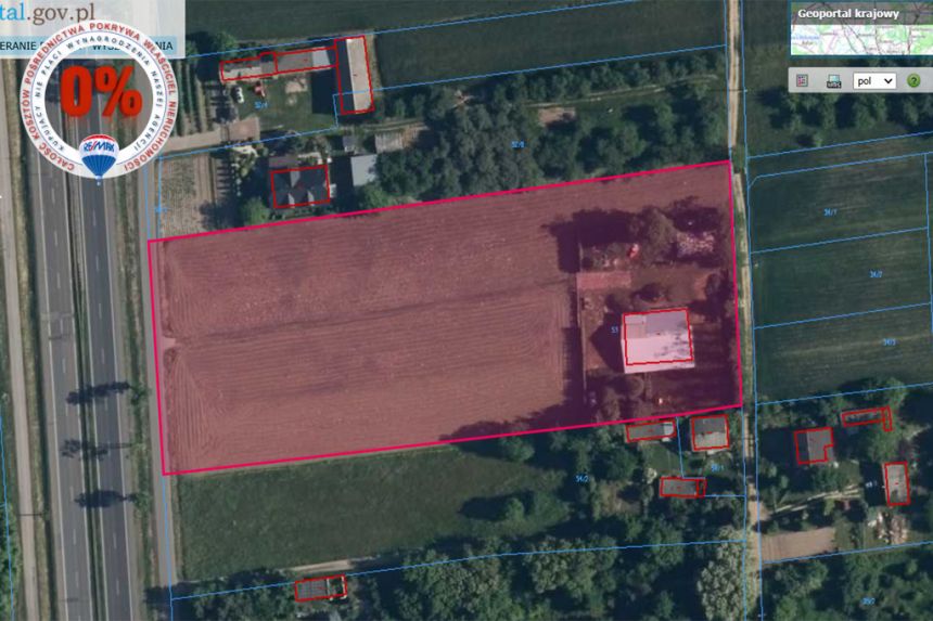 Działka siedliskowa blisko S7 z budynkiem miniaturka 10