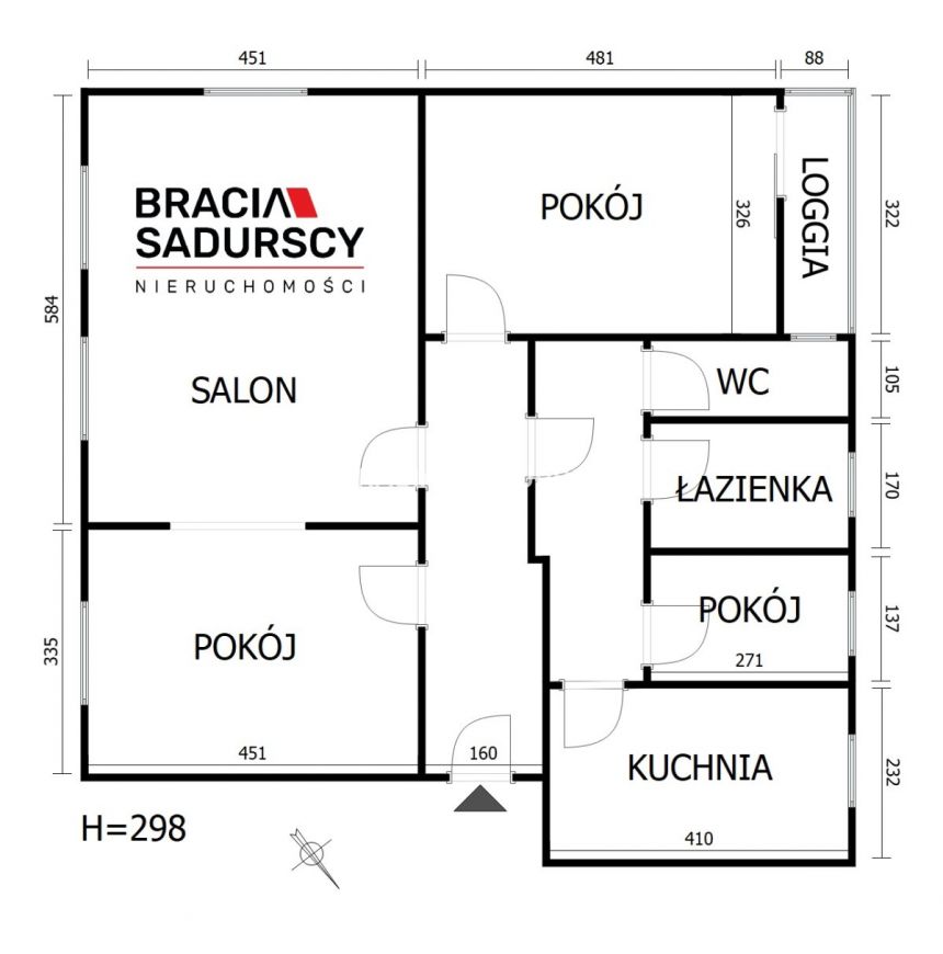 REZERWACJA Mieszkanie 4-pokojowe ul. Królewska miniaturka 3