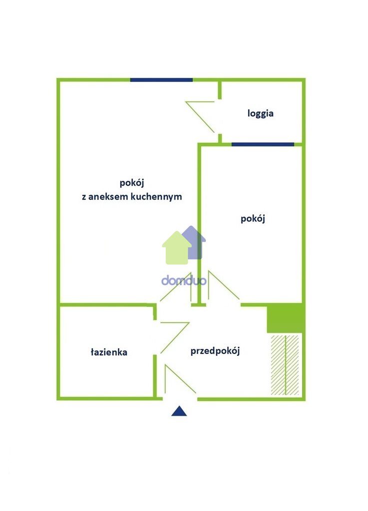 2 pokoje/Podgórze/ul. Bochenka/miejsce postojowe miniaturka 3