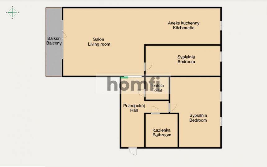 Stylowe i przestronne mieszkanie 74m2 miniaturka 12