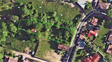 Kiekrz ul. Psarskie - morze zieleni na 2390 m²