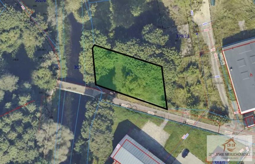 Drawsko Pomorskie, 58 000 zł, 6.07 ar, w kształcie trapezu miniaturka 3