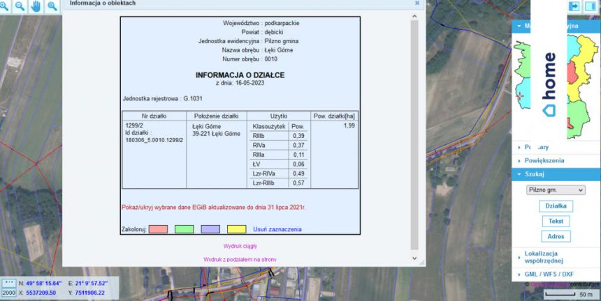 Działka 2,24 ha Łęki górne miniaturka 9