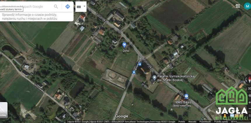Działka rolna 3005m2 Łęgnowo MZK media miniaturka 3