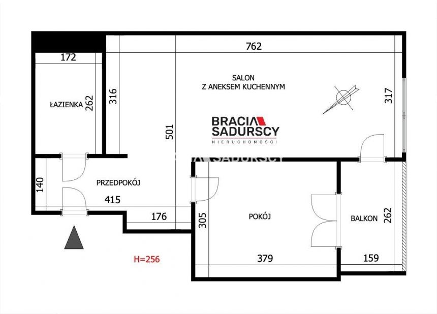 2 pok. mieszkanie Półłanki 47m2 + parking - Kraków miniaturka 36