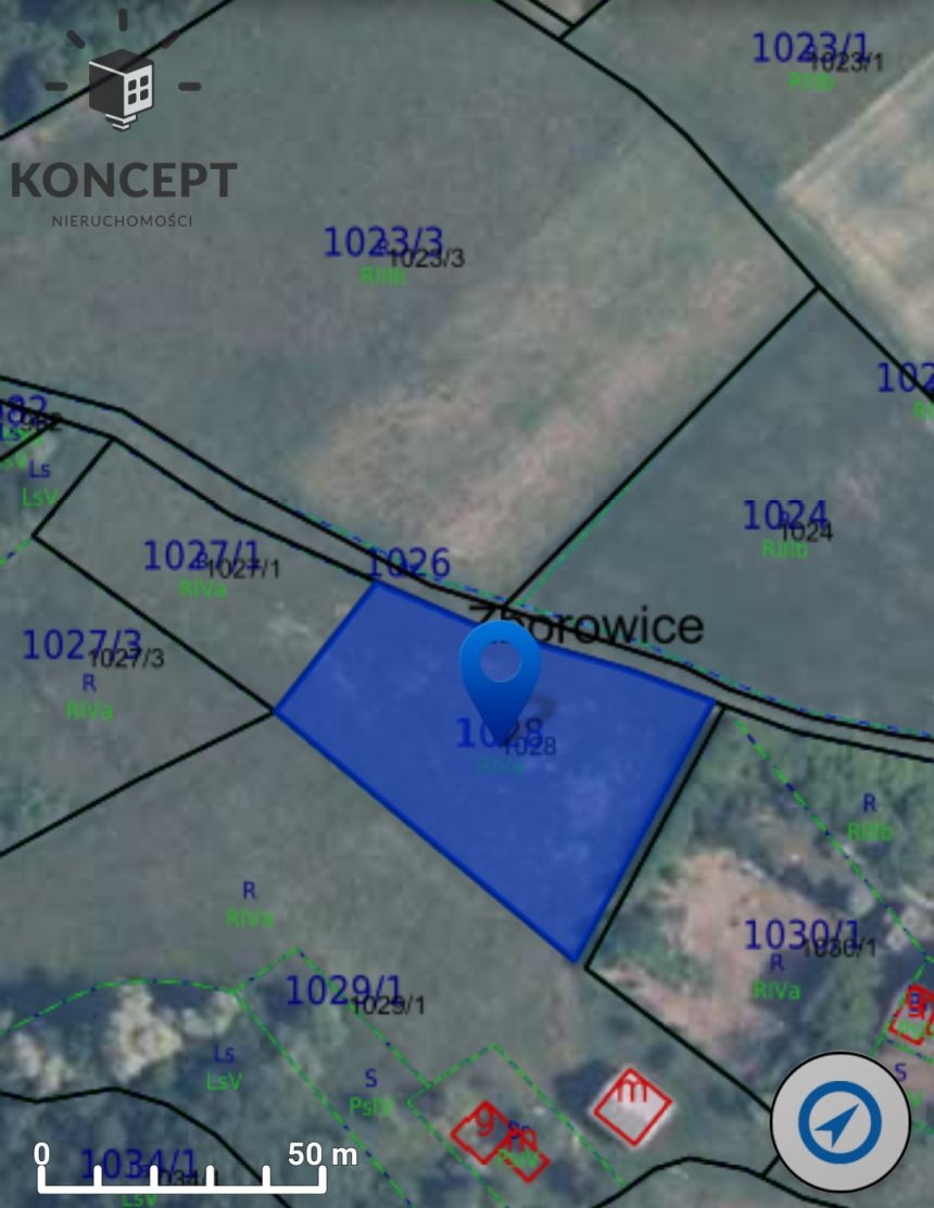Działka na sprzedaż Zborowice gm. Ciężkowice woj. małopolskie - zdjęcie 1