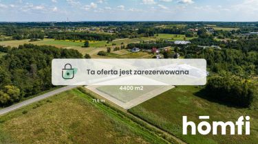 Ustawna działka z możliwością WZ, w Kowali (Radom)