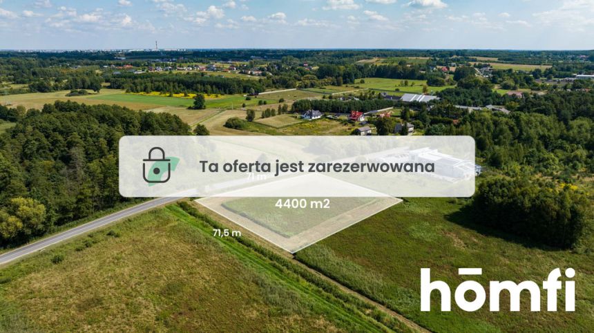 Ustawna działka z możliwością WZ, w Kowali (Radom) - zdjęcie 1