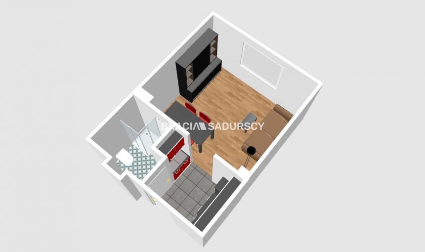 Kraków Nowa Huta, 256 000 zł, 18.51 m2, umeblowane miniaturka 5
