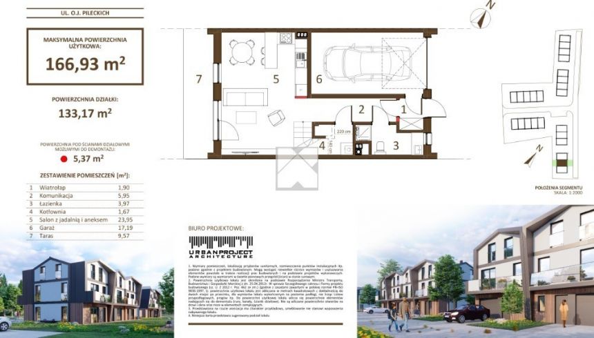 Dom 114,29 m2 | garaż | działka 168 m2 | Słocina miniaturka 2